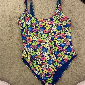Vibrant Floral Women's Swim One Piece
